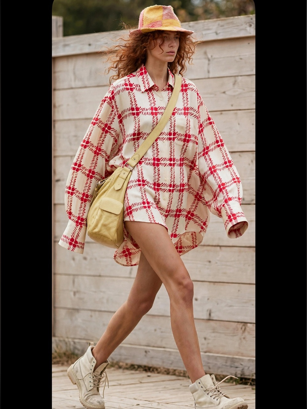 Marni x Uniqlo oversized silky shirt NWT